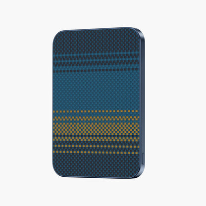 Brendy 10000mAh Magnetic Power Bank – Kevlar Finish, 20W PD & 15W MagSafe Wireless Charging