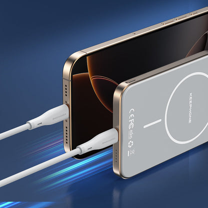 Brendy 10000mAh Magnetic Power Bank – Kevlar Finish, 20W PD & 15W MagSafe Wireless Charging