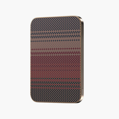Brendy 10000mAh Magnetic Power Bank – Kevlar Finish, 20W PD & 15W MagSafe Wireless Charging