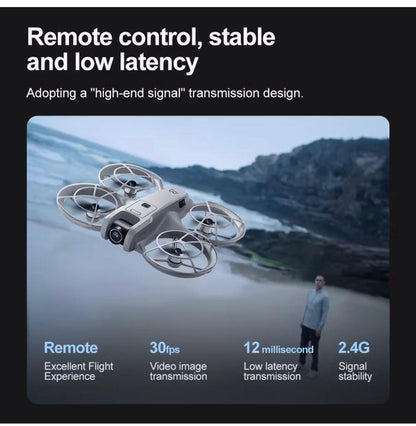 M88 Mini FPV Camera Drone with 180° Adjustable Camera & Brushless Motors