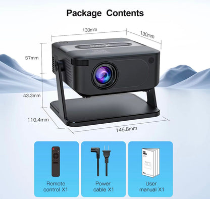 Xnano Mini Smart Projector (720P WiFi Android Projector)