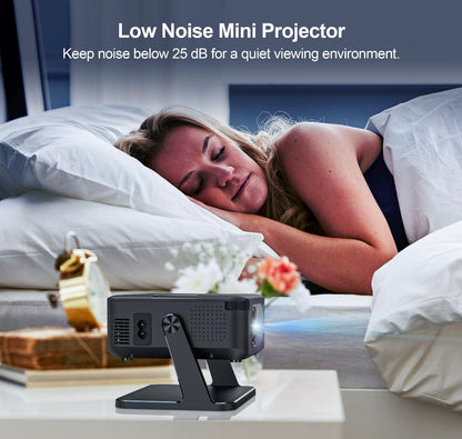 Xnano Mini Portable Projector - 📽️ Full HD Quality Big Screen in Short Distance 📦