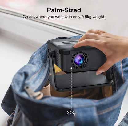Xnano Mini Portable Projector - 📽️ Full HD Quality Big Screen in Short Distance 📦