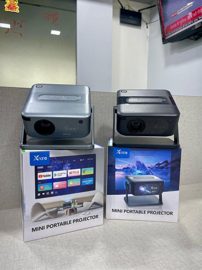 Xnano Mini Portable Projector - 📽️ Full HD Quality Big Screen in Short Distance 📦