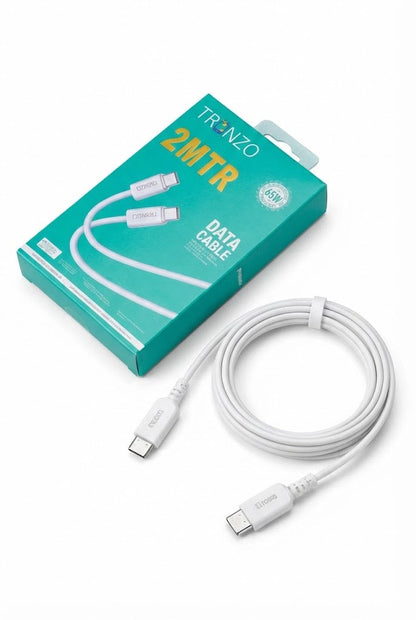TRONZO USB-C to USB-C Data Cable 2 Meter (65W)